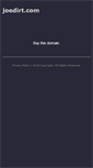 Mobile Screenshot of joedirt.com